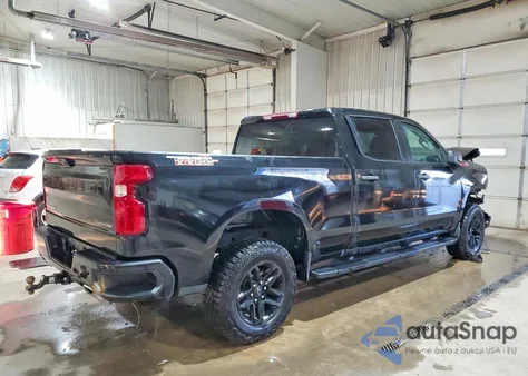 2024 Chevrolet Silverado K1500 Trail Boss Custom из США, поврежденный, VIN 3GCUDCED7RG199060